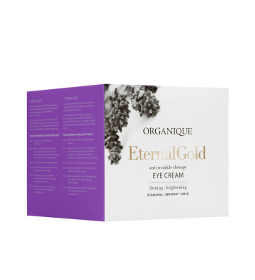 ETERNAL GOLD anti-wrinkle eye cream 15ml - Organique 2