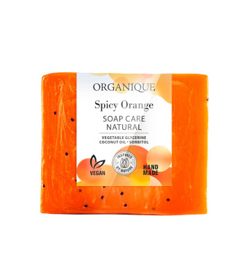 Mydło naturalnie pielęgnujące SPICY ORANGE 100g - Organique