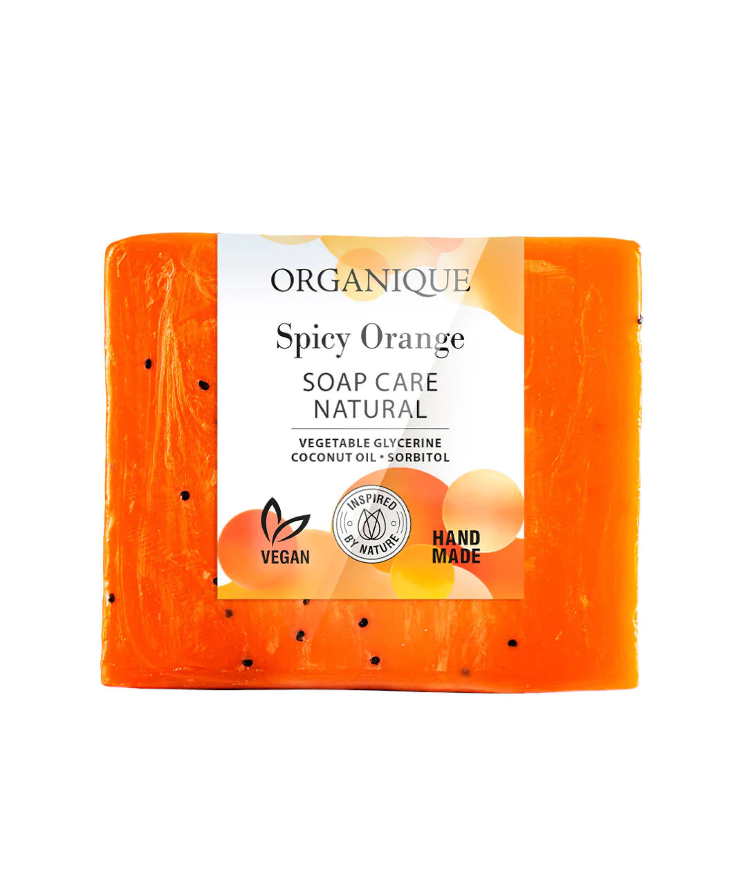 Mydło naturalnie pielęgnujące SPICY ORANGE 100g