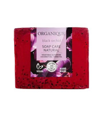Mydło naturalnie pielęgnujące BLACK ORCHID 100g - Organique 1