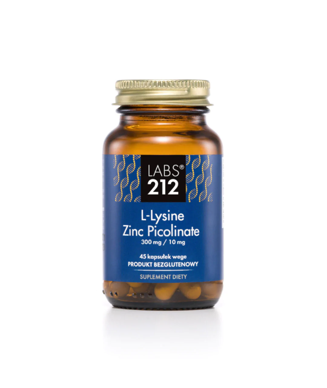Suplement diety L-Lysine Zinc Picolinate (Lizyna z cynkiem) 45 kapsułek Suplement diety L-Lysine Zinc Picolinate (Lizyna z cynkiem) 45 kapsułek