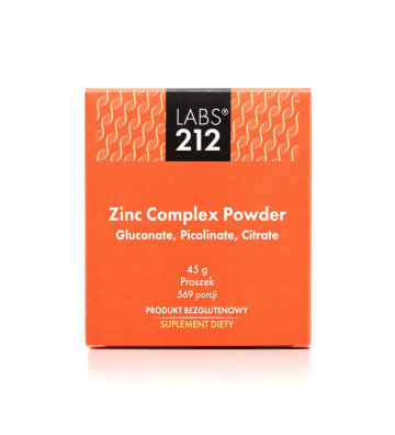 Suplement diety Zinc Complex Powder 45g - LABS212 2