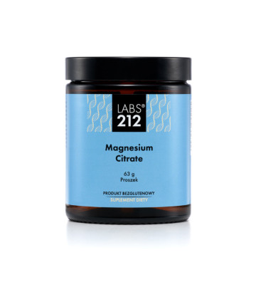 Suplement diety Magnesium citrate (Cytrynian magnezu) 63g