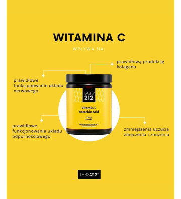 Suplement diety Vitamin C (Witamina C) 150g widok właściwości