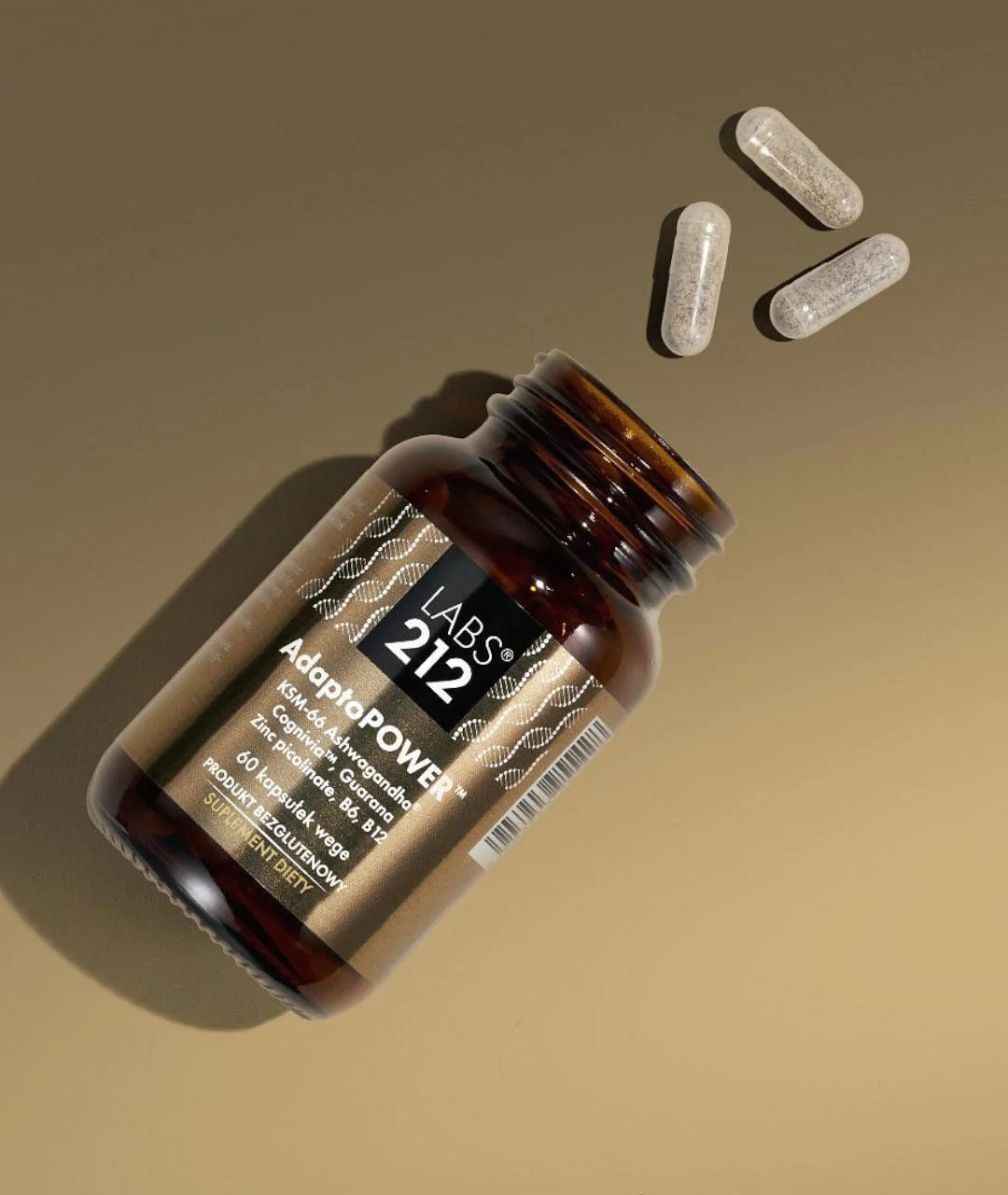 Dietary supplement AdaptoPOWER view.