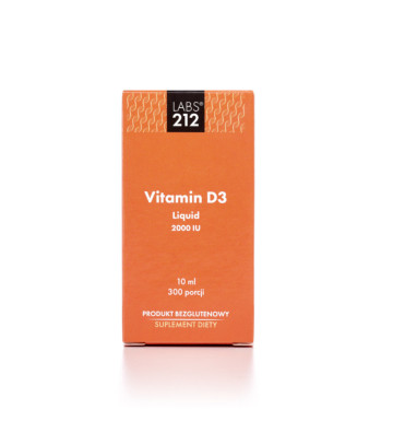 Suplement diety Vitamin D3 Liquid 10ml - LABS212 2