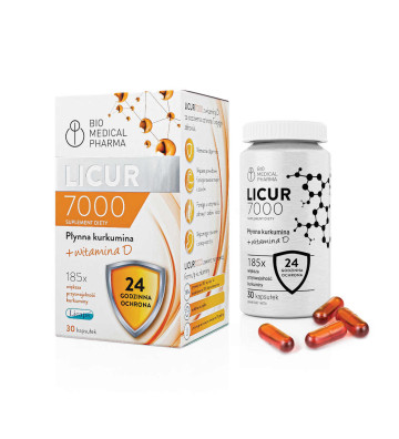 Licur7000 with Vitamin D 30 pcs. - BIO MEDICAL PHARMA 3