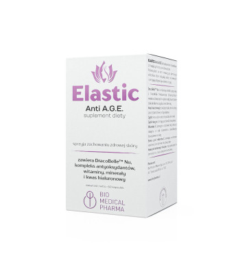 Elastic Anti A.G.E 60 capsules pack.