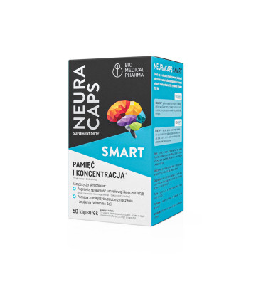 Neuracaps Smart 50 pcs. - BIO MEDICAL PHARMA 2