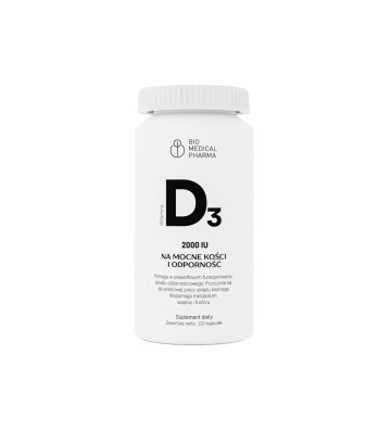 Vitamin D3 120 pcs. - BIO MEDICAL PHARMA 1