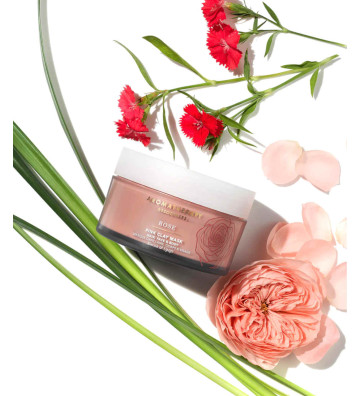 ROSE PINK CLAY MASK - Pink clay mask (face, body, hair) 200ml - Aromatherapy Associates 5