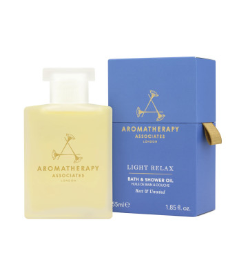 LIGHT RELAX BATH & SHOWER OIL - Light relaxing bath oil 55ml - Aromatherapy Associates