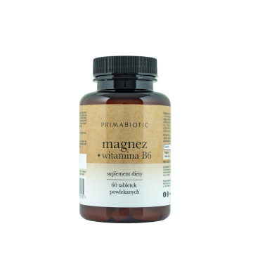 Magnez + witamina B6 -tabletki 60 tabletek