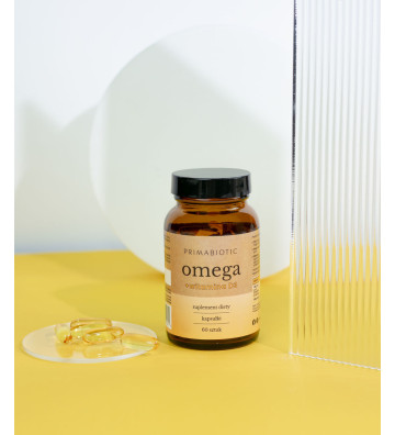 Omega+ Witamina D3 - kapsułki 60 kapsułek opakowanie - wizualizacja
