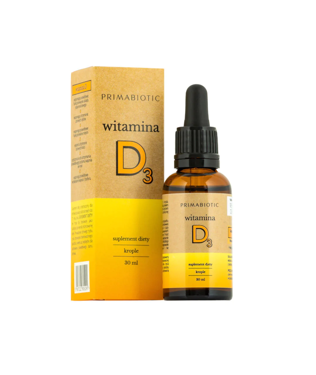 Witamina D3 - krople 30 ml opakowanie Witamina D3 - krople 30 ml opakowanie