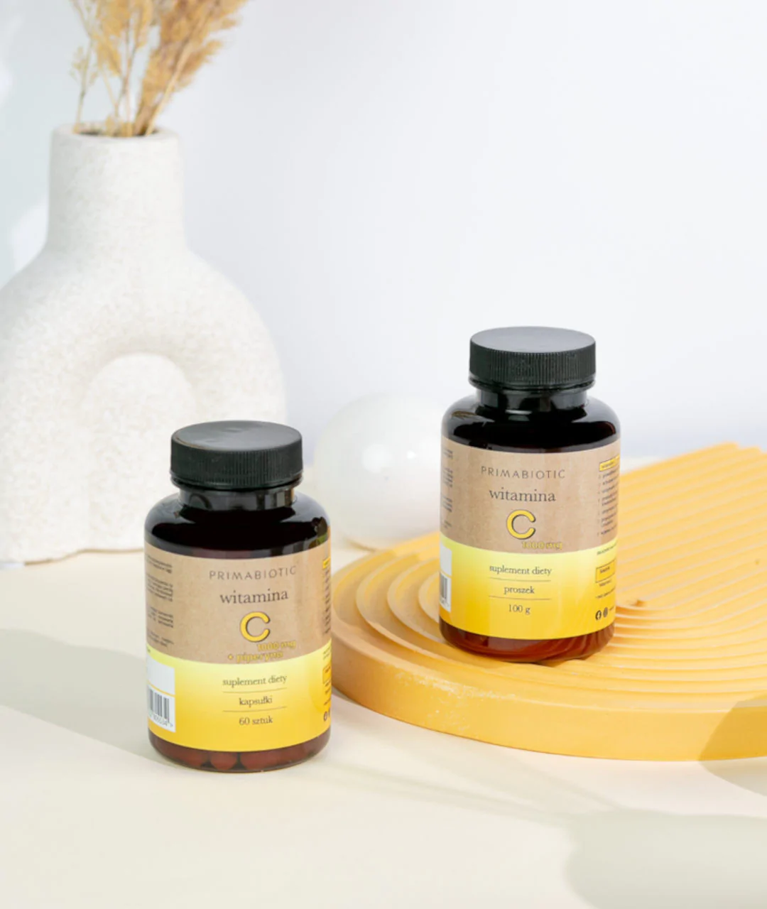 Vitamin C - powder 100 g package - visualization