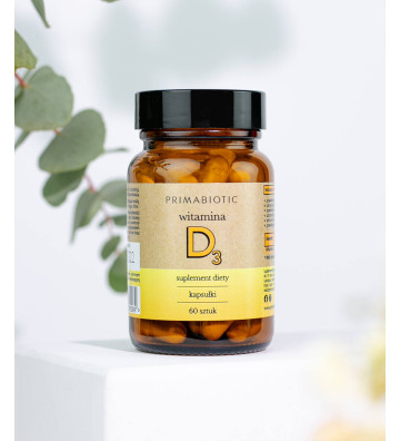 Vitamin D3 - capsules 60 pcs. - Primabiotic 2