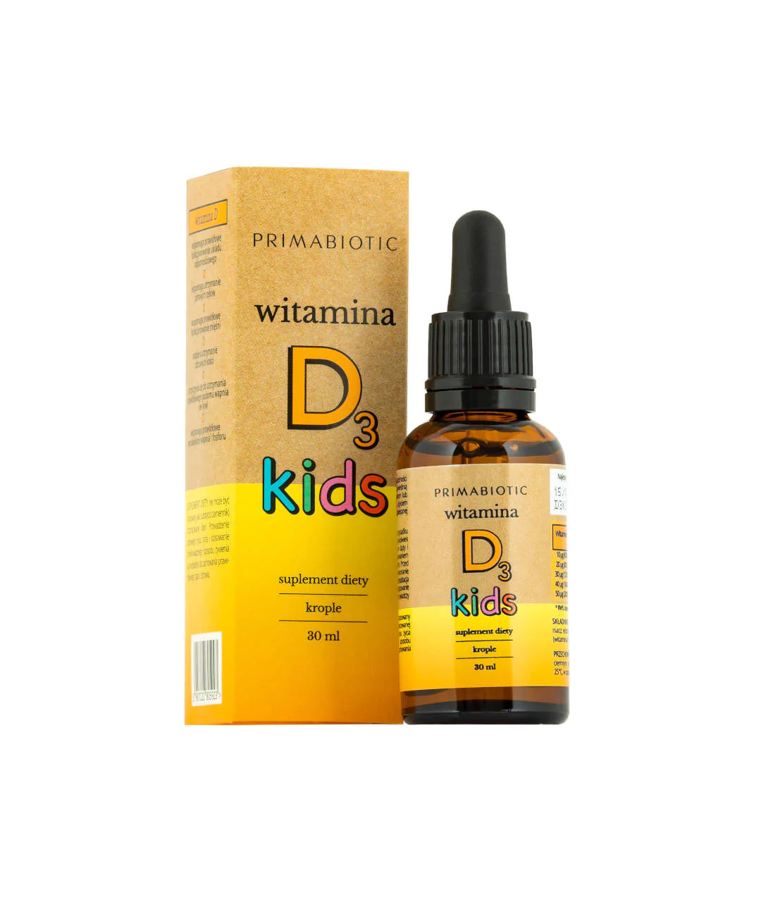 Vitamin D3 Kids - drops 30 ml package Vitamin D3 Kids - drops 30 ml package