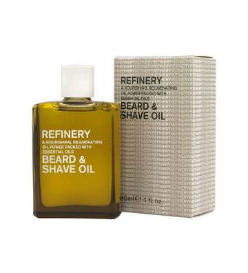 BEARD & SHAVE OIL REFINERY - Olejek do golenia i pielęgnacji brody 30ml - Aromatherapy Associates 3