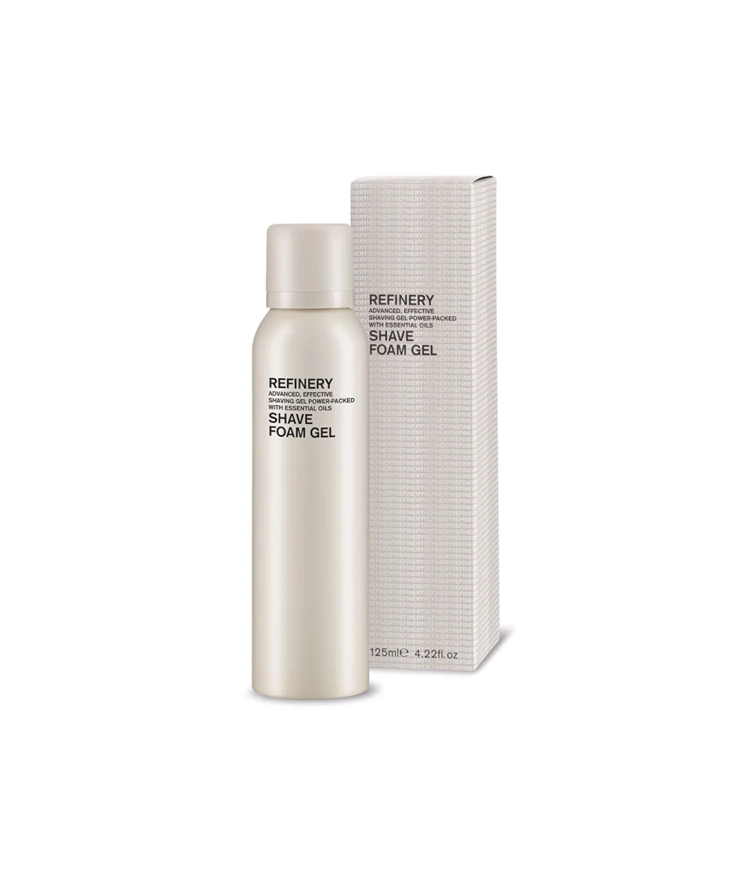 SHAVE FOAM GEL REFINERY - Męski żel do golenia 125ml z opakowaniem