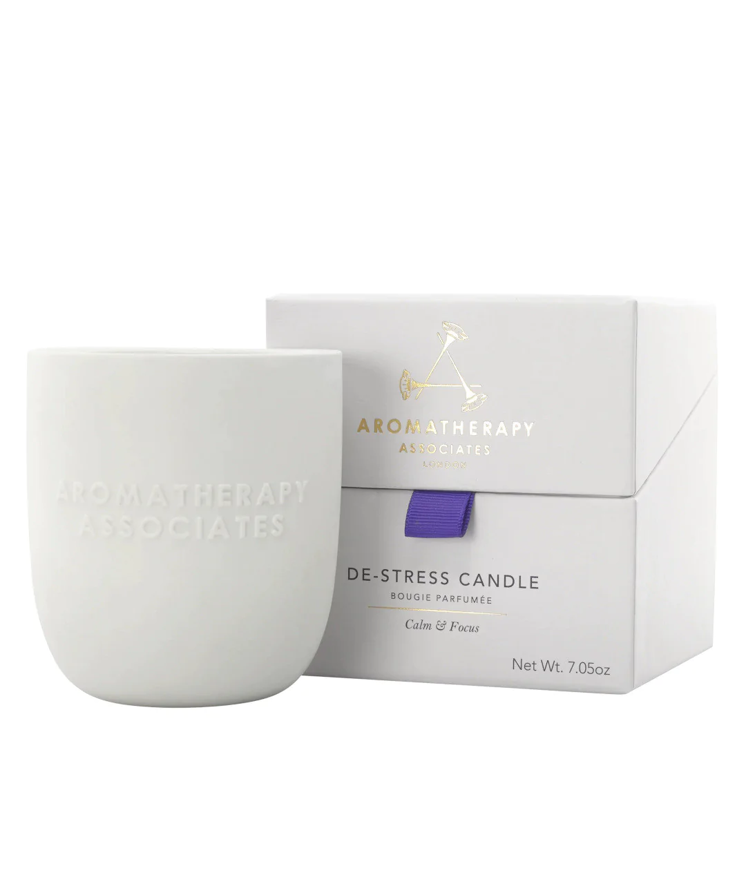 DE-STRESS Candle - Stress relieving candle with packaging. DE-STRESS Candle - Stress relieving candle with packaging.