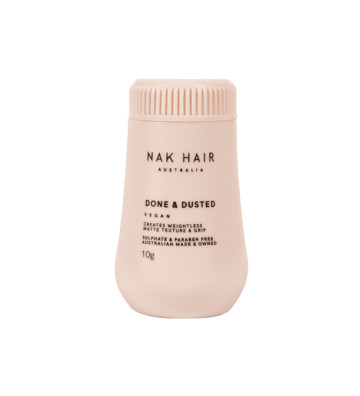 Done & Dusted - hair bouncing powder at the roots 10g - Nak Haircare