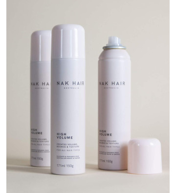 High Volume - styling spray, adds volume and bounce, protects against moisture 150g view