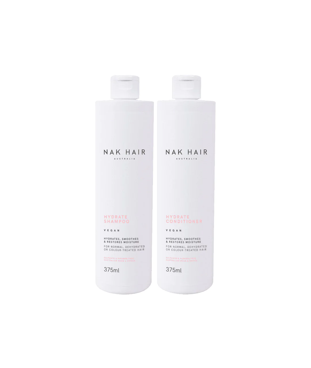 Hydrate - zestaw wzmacniająco - wygładzający 375ml+375ml