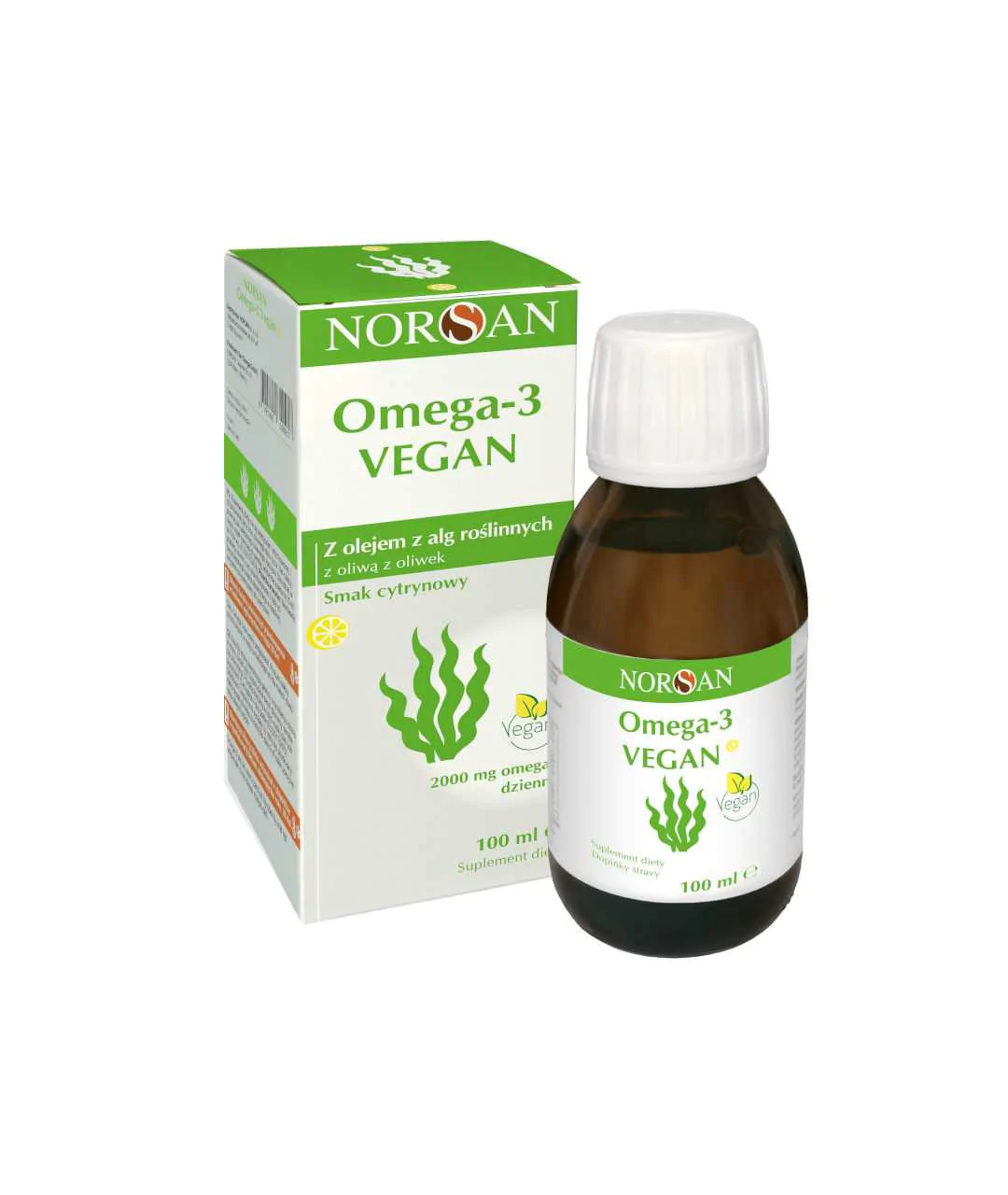 Omega 3 Vegan 100ml Norsan THEGLOOW.COM