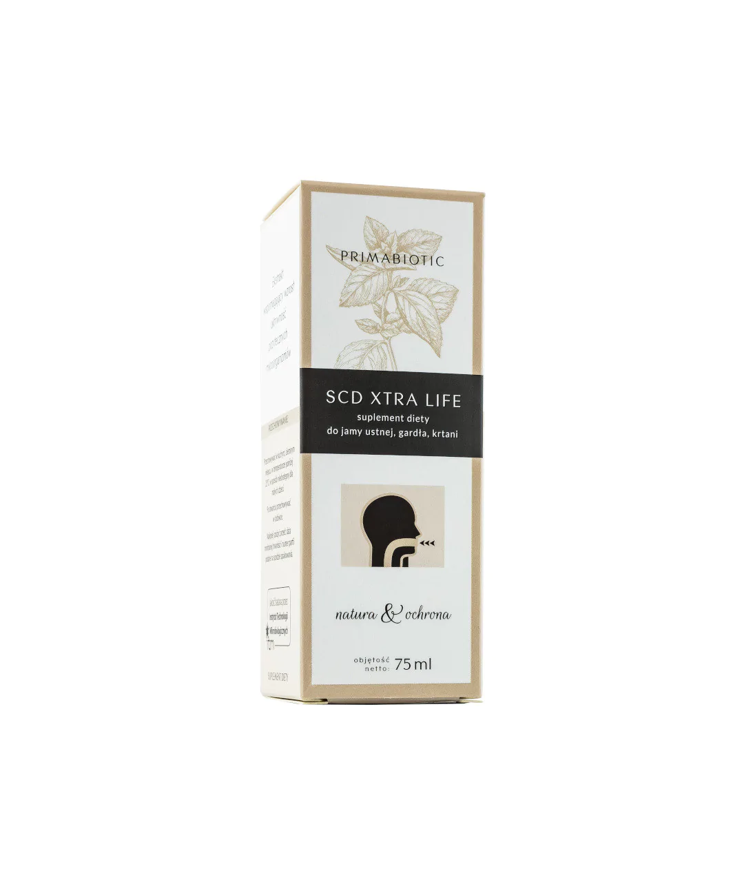 SCD Xtra Life spray do jamy ustnej 75 ml opakowanie - wizualizacja