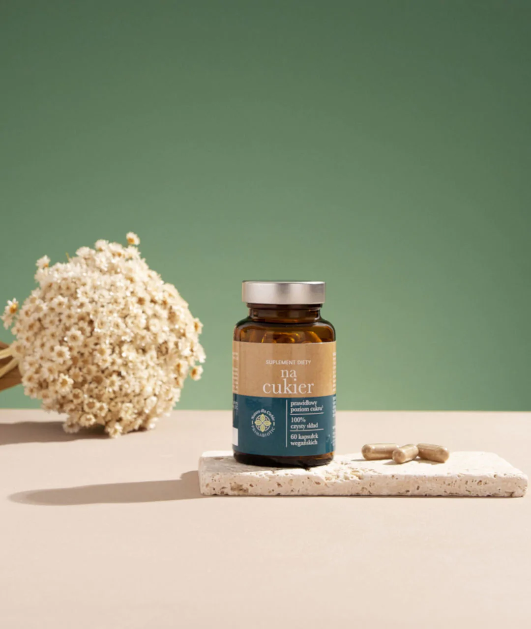 For sugar 60 capsules package