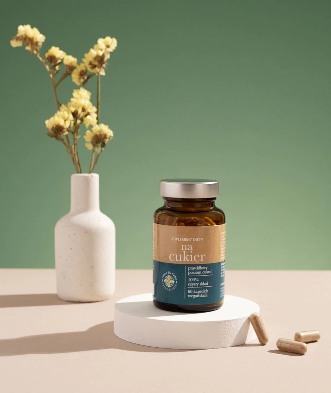 For sugar 60 capsules package - visualization