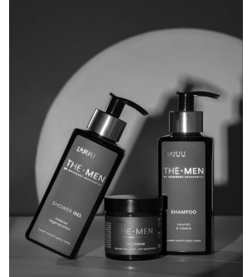 Zestaw krem do twarzy na dzień i na noc 60ml, żel pod prysznic 250ml, wzmacniający szampon do włosów 250ml - The Men by Grzegorz Krychowiak 3