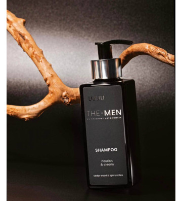 Wzmacniający szampon do włosów dla mężczyzn z Wodą Kokosową i Olejem Roślinnym 250ml aranżowane