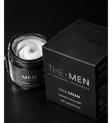 Face cream for men for day and night with Hyaluronic Acid and Anti-aging Formula 60ml - The Men by Grzegorz Krychowiak 5