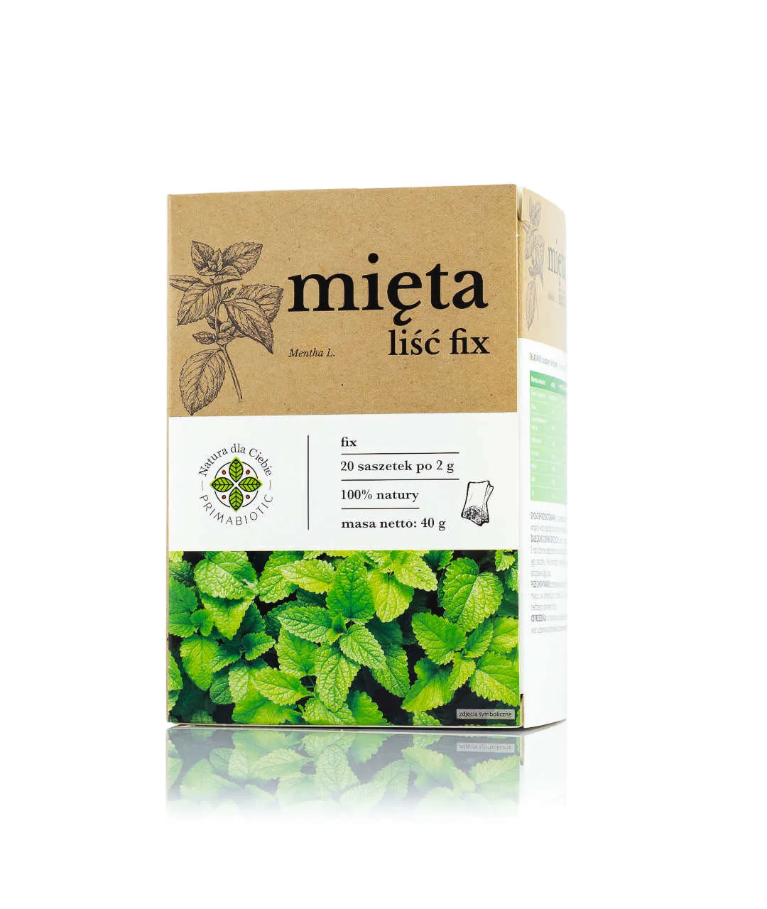 Mięta liść fix 20 x 2 g Mięta liść fix 20 x 2 g