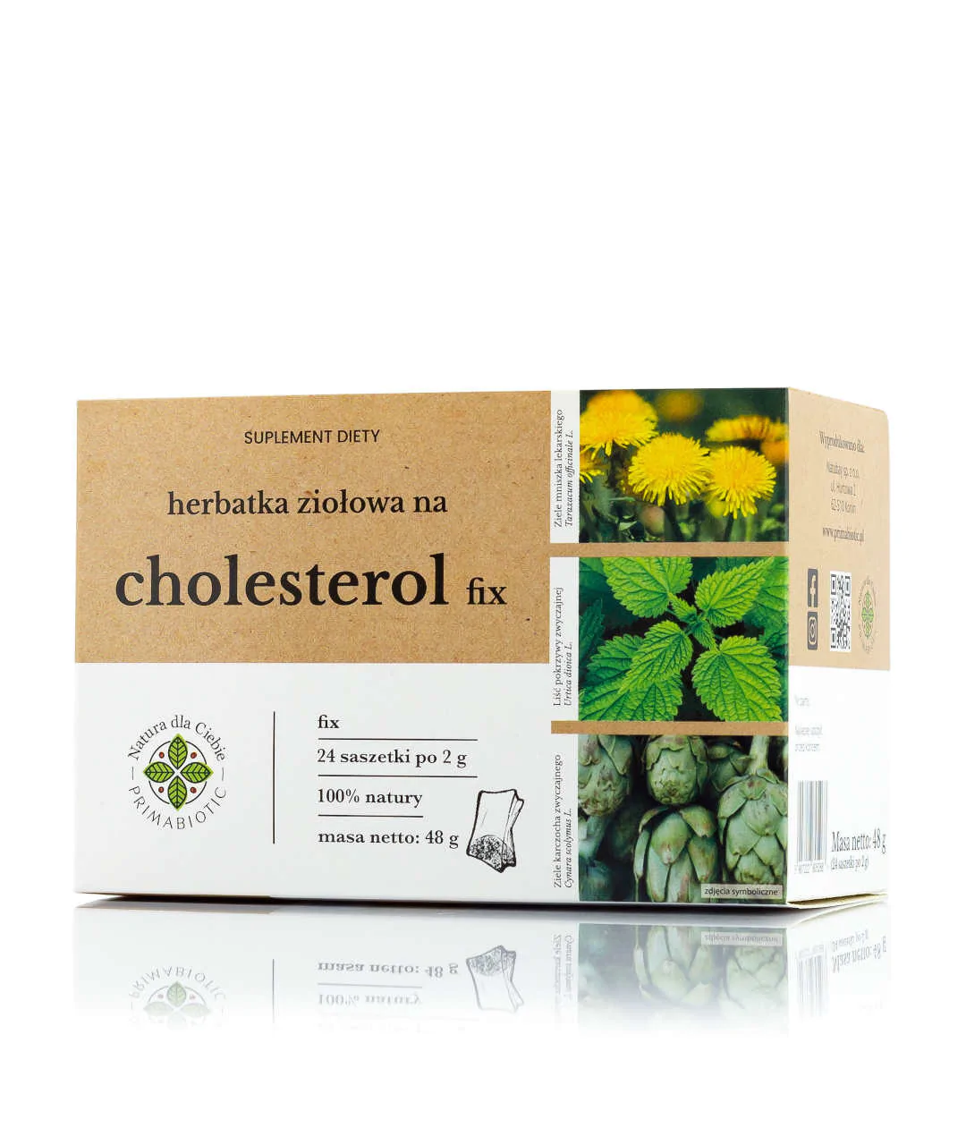 Herbal tea for Cholesterol fix 24 x 2 g