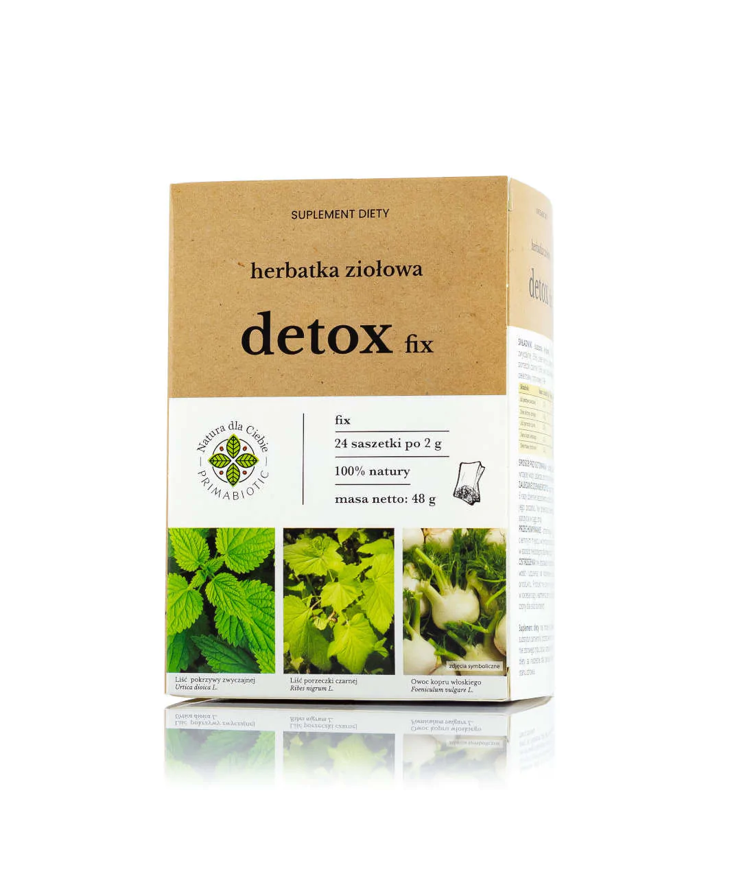 Detox fix herbal tea 24 x 2g Detox fix herbal tea 24 x 2g