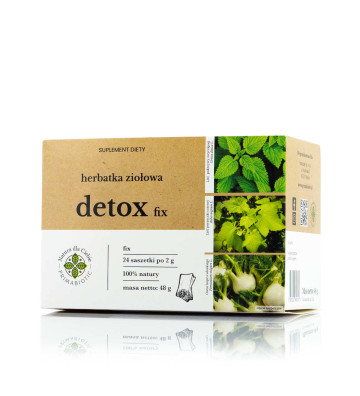 Herbatka ziołowa Detox fix 24 x 2g opakowanie