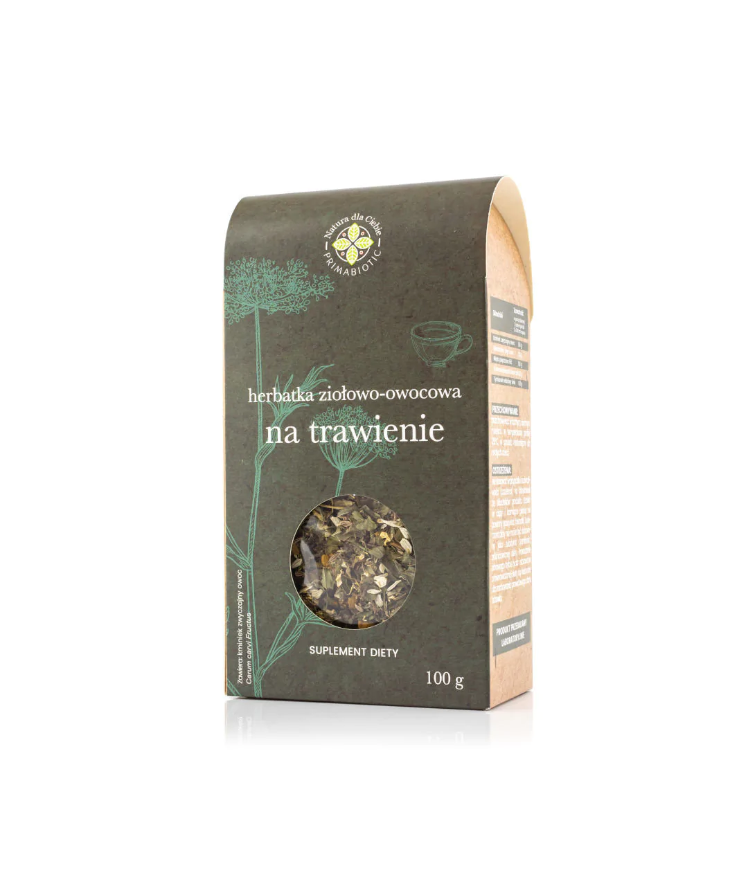 Herbatka ziołowo-owocowa na trawienie 100 g Herbatka ziołowo-owocowa na trawienie 100 g
