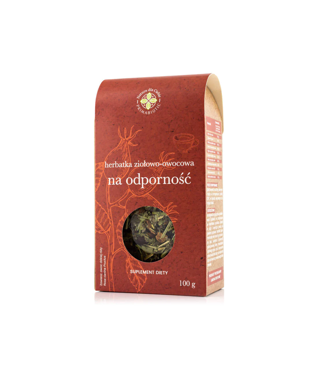 Herbatka ziołowo-owocowa na odporność 100 g Herbatka ziołowo-owocowa na odporność 100 g