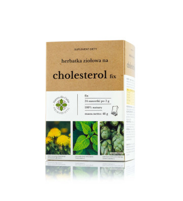 Herbatka ziołowa na Cholesterol fix 24 x 2 g - Primabiotic