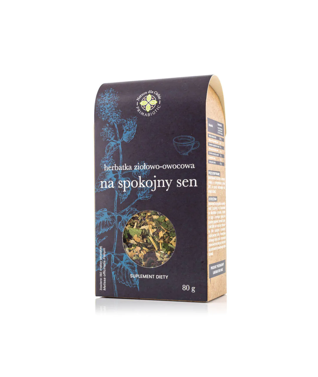 Herbal and fruit tea for peaceful sleep 80 g Herbal and fruit tea for peaceful sleep 80 g