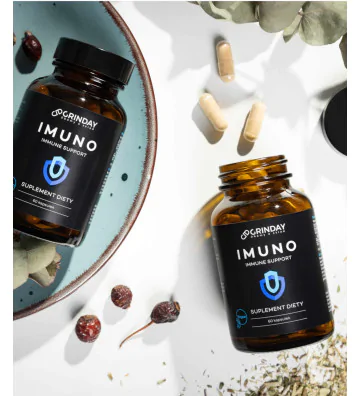 Grinday Imuno Immune Support - Wsparcie odporności 60 szt. - Grinday 2