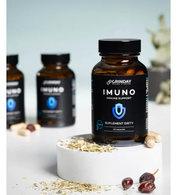 Grinday Imuno Immune Support - Wsparcie odporności 60 szt. - Grinday 4