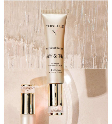 Metamorphosis Mousse-Perfector Instantly Mattifying Skin and Masking Pores 25 ml. - YONELLE 2