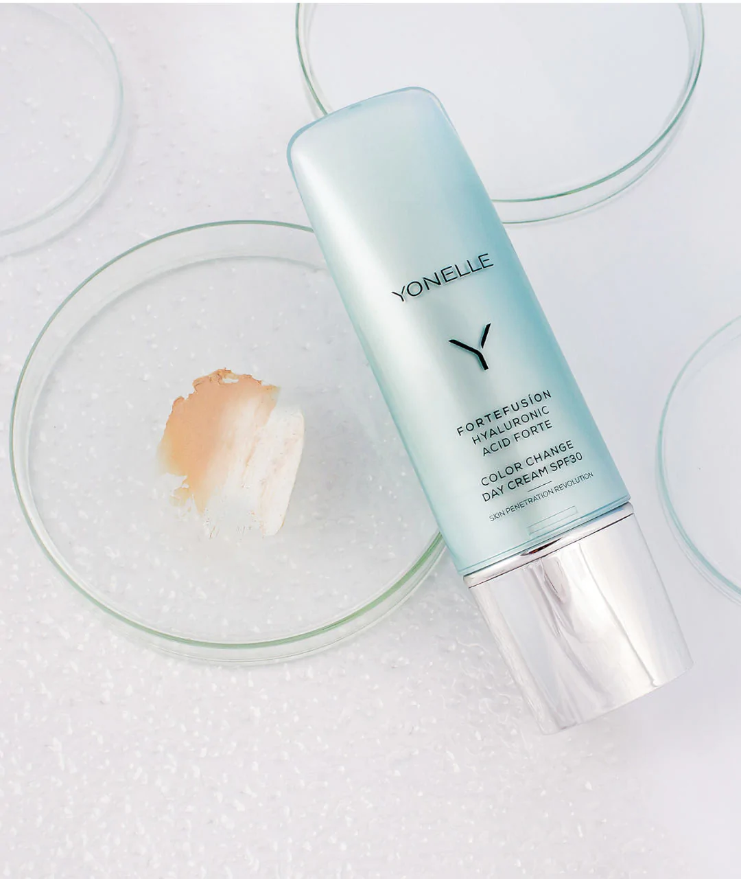 Fortefusíon Krem "Color Change" Na Dzień SPF 30 Z Kwasem Hialuronowym Forte 50 ml  opakowanie