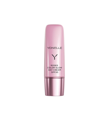 Roses Illuminating "Color Glow" Day Cream with SPF 30 50 ml. - YONELLE