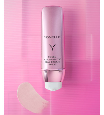 Roses Illuminating "Color Glow" Day Cream with SPF 30 50 ml pack.