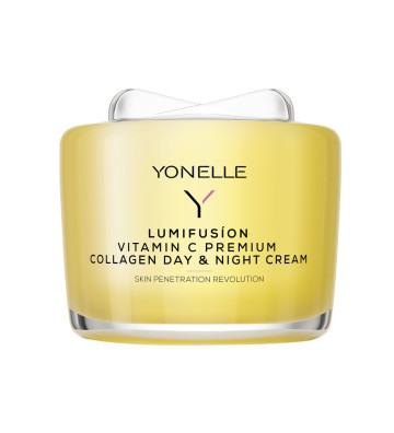 Lumifusíon Collagen Day & Night Cream with Vitamin C Premium 55 ml. - YONELLE